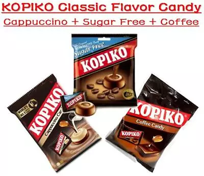 NEW KOPIKO Oiginal Coffee Cappccino Sugar Free Coffee Candy COMBINE + FreeShip • $23.50