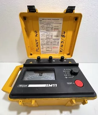 Megger BM11 Insulation Resistance Tester DHL Ship World Wide • $749