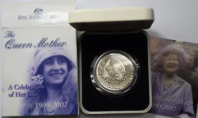 $49.99 • Buy 2002 Australia $5 Kookaburra  1oz Silver .999 Coin One Dollar Queen Mother Proof