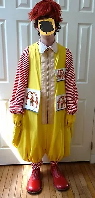 Circa 1967 Ronald McDonald MAX WELDY Costume. An Authentic VERY RARE POP ICON. • $7500