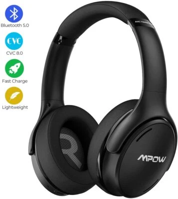 $56.99 • Buy Bluetooth 5.0 Wireless Over Ear Head Stereo Headphones Noise Cancelling Headsets
