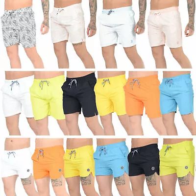 Mens Swimming Shorts Casual Summer Holiday Beach Running Gym Sports Swim Trunks • £6.99