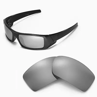 New Walleva Polarized Titanium Replacement Lenses For Oakley Gascan Sunglasses • $8.50