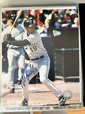 MIKE LOWELL AUTOGRAPHED SIGNED AUTO BASEBALL PHOTO 8x10 • $11.97