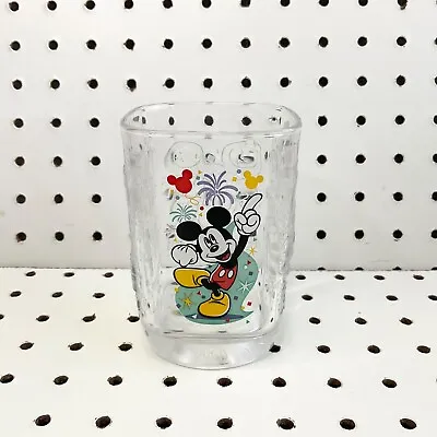 2000 McDonalds Disney World Glass Cup Mickey Mouse Set Of 1 Collectible • $9.99