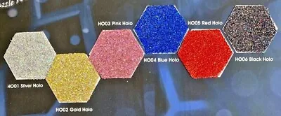 1Kg Holographic Glitter Various Colours Bulk Glitter.  Fully UK Compliant HOLO • £12.95