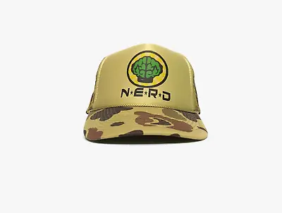 NERD Trucker Hat Vintage 2000s N.E.R.D Camo Snapback Pharrell Hip Hop *RARE* • $249.99