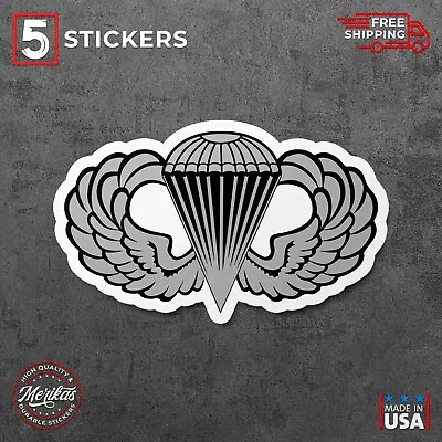 U.S. Army Airborne Wings Military Vinyl Decal 5 Stickers • $12.99