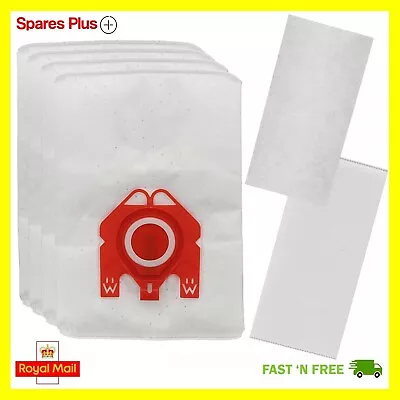 For Miele FJM Pure Dust 3D Bags C1 C2 C3 Series Vacuum Cleaner Hoover X 4 • £10.95