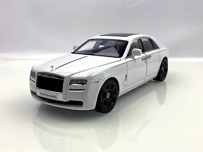 $299.99 • Buy KYOSHO 1:18  Rolls-Royce Ghost Arktic White 08802AW Diecast Metal Model Car