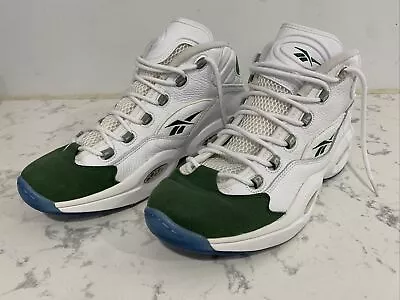 Reebok Iverson Question 2015 Michigan State Green Mens Size 13 Great Condition • $99.99