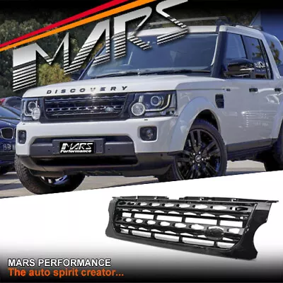 Gloss Black Bumper Bar Grille Grill Body For LAND ROVER Discovery 4 L319 14-16 • $299.99