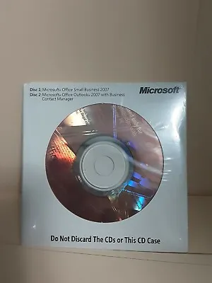 Microsoft Office Small Business 2007 With Outlook 2007 Business Contact Manager  • $64