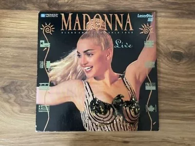 MADONNA Laserdisc Blond Ambition World Tour Live Pioneer Digital • £20.99