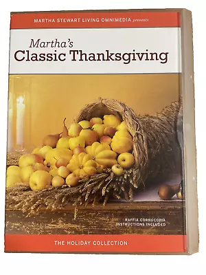 The Martha Stewart Classic Thanksgiving DVD Holiday Collection • $7.90