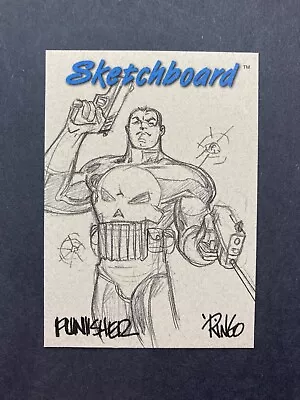 1998 Marvel Creators Collection Sketchboard Redemption Card #17 Punisher • $29.99