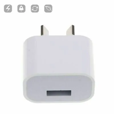 $14.90 • Buy QUALITY 5W USB Wall Charger Adapter For IPhone 6 6S 7 8 X XS XR Max IPad 