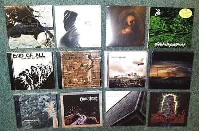 12 CD Lot- NEW SEALED -  Punk Hardcore Ambient Gothic Metal Blues Rock   • $28