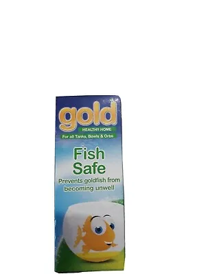 Interpet Gold Treatments Tap Fish Disease Safe Healthy Aquarium Fish Tank • £5