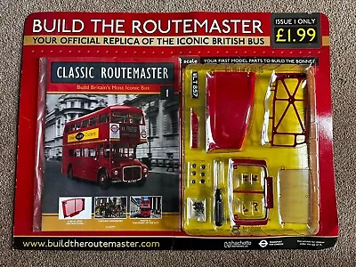 Hachette 1/12 Build The Classic Routemaster Britains Most Iconic Bus Issue 1 • £39.99