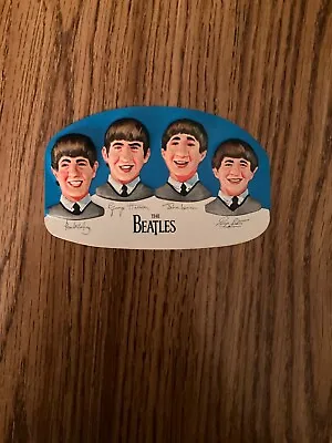 The Beatles Original 1964 Raised Plastic Cake Decoration 4 5/8  By 3  Near Mint • $337.94