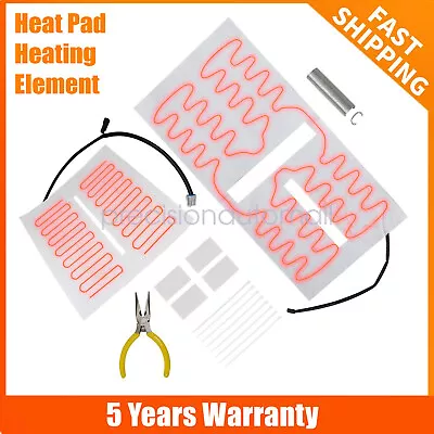 1Set Seat Bottom & Top Heater Element Pad Kit For 2003-2006 Chevy GMC Pickup SUV • $46.99