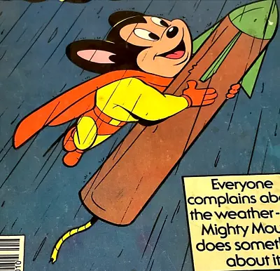 Whitman Adventures Of Mighty Mouse # 169 Comic Book 1979 • $16.22