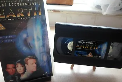 Gene Roddenberry Earth Final Conflict Vhs Season 1 Episodes  1 And 2  • £13.99