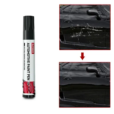 Scratch Repair Paint Pen Auto Touch Up Pen Scratch Remover Black Car Accessories • $7.58