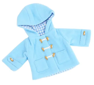 Blue Duffle Coat For 12-14 Inch My 1st Baby Annabell My Little Baby Born • £12