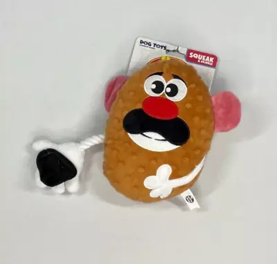 NEW Mr Potato Head Squeak Crinkle Plush Dog Toy • $19.99