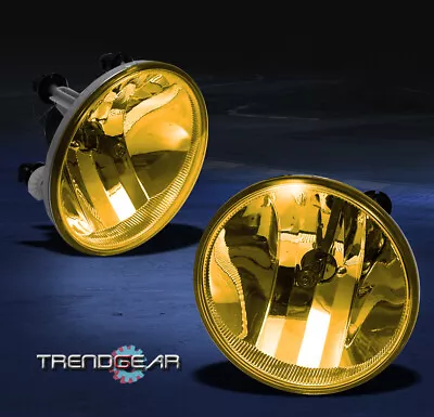 Tahoe Suburban Avalance Yukon Escape Mustang G8 Camaro Bumper Fog Lights Yellow • $28.95