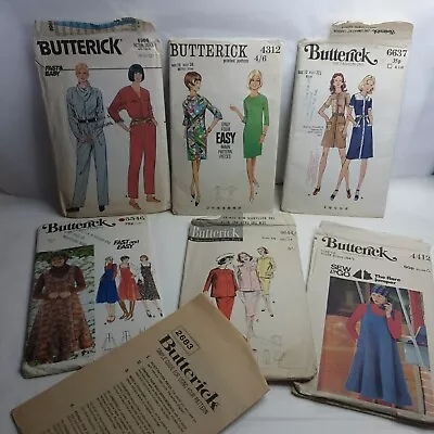 Vintage Butterick  Sewing Patterns  Ladys  Dress  Vintage Clothing  • £3.95