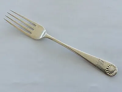 Edwardian Silver Old English Shell Pattern Childs Fork    London 1905        P3 • £29