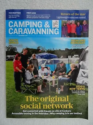 Camping & Caravanning Magazine Nov.2019 - Marquis MajesticBailey Discovery • £2.99