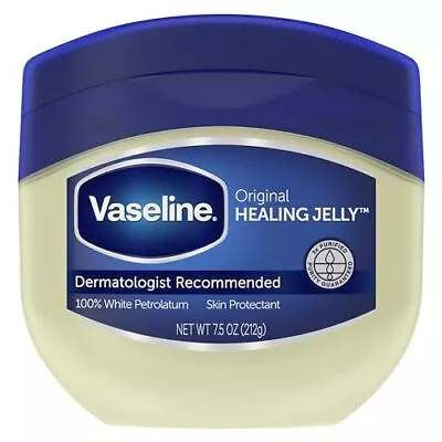 Vaseline Petroleum Jelly For Dry Cracked Skin And Eczema Relief Original 7.5 Oz • $13.10