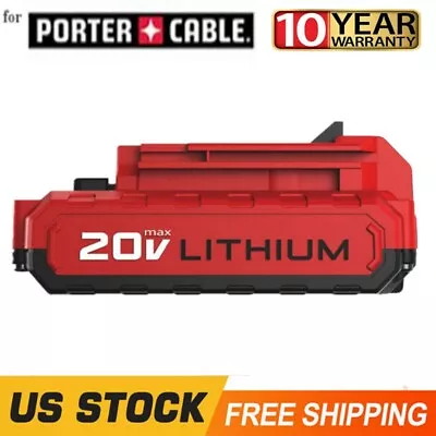 PCC680L For PORTER-CABLE PCC681L 20V Lithium-Ion Battery PCC685L PCC682L 1300mAh • $17