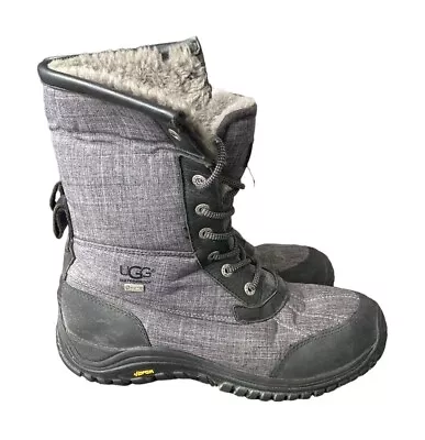 UGG Adirondack II Shearling Lined Womens Boots Size 10 Waterproof Vibram Soles • $50