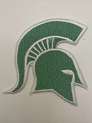 MSU Michigan State Spartans Embroidered Iron On Patch  Vintage 3  • $6.49