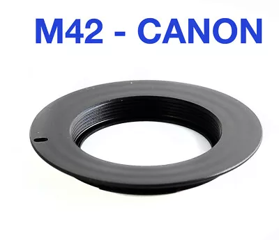 M42 To Canon EF Flanged Mount Adapter UK Seller • £4.99