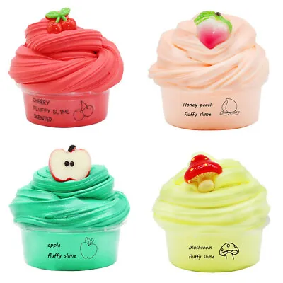 $12.98 • Buy Children Slime Toy Fruit Kit Cloud Slime Aromatherapy Stress Relief Toy DIY AU