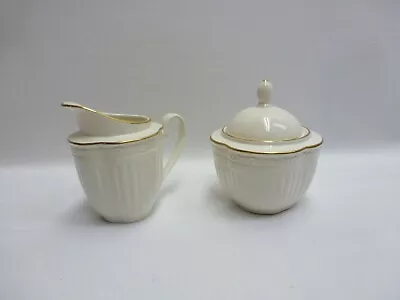 Mikasa Italian Countryside Gold Cream And Sugar Set  DD924  • $34.99