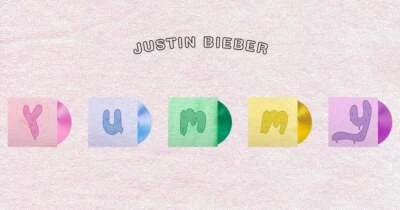 $189.99 • Buy JUSTIN BIEBER YUMMY Vinyl Single Record Combo 5 X Different Coloured Singles