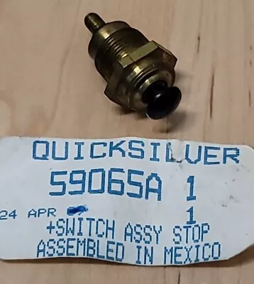 NOS OEM Mercury Quicksilver Switch Stop Assembly 59065A 1 • $12