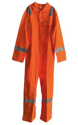 Work Wear Men's Overalls Boiler Suit Coveralls Mechanics Boilersuit Protective • £15.95