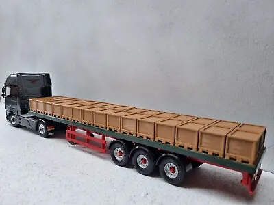 1/50 Scale Large Crate Flatbed Truck Load • £24.99