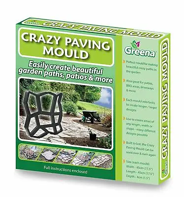 Crazy Path Maker Mould - Make Your Own Garden Paths • £14.99