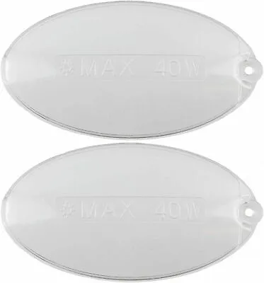 Cooker Hood Vent Diffuser Oval Light Cover Panel To Fit Rangemaster 110 120 100 • £12.99