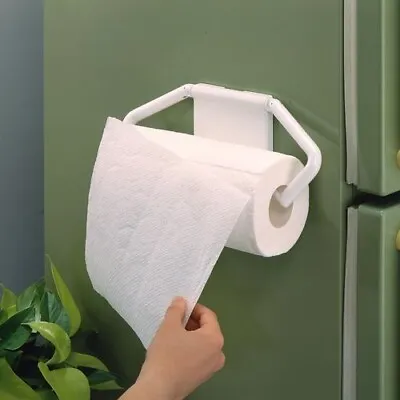 Adjustable Magnetic Paper Towel/ Toilet Paper Holder For Kitchen Refrigerator • $8.95