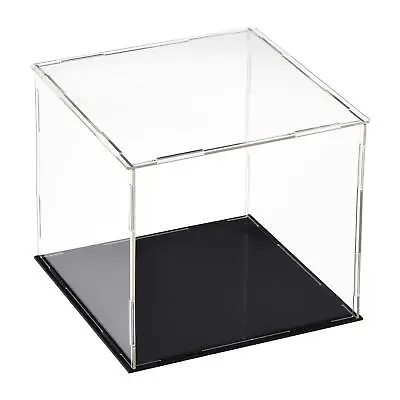 Acrylic Display Case Box Dustproof Protection Showcase Cube Collectibles Box • £25.59